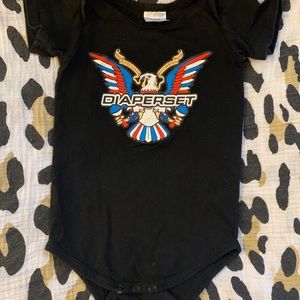 Little Giants Giant Shorties DIAPERSET Onesie 12M